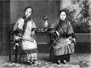 Femmes marchandes, San Francisco, Californie, 19ème siècle - Gustave Clarence Rodolphe Boulanger