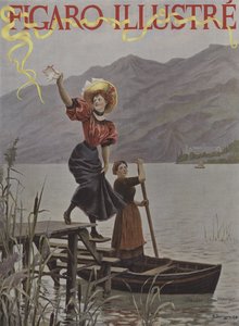 Au Lac du Bourget - Gustave Bourgain