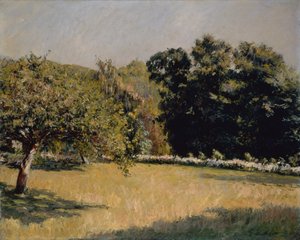 Un jardin à Trouville - Gustave Caillebotte