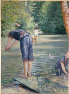 Baigneurs - Gustave Caillebotte