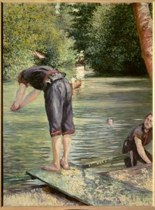 Baigneurs - Gustave Caillebotte