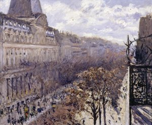 Boulevard des Italiens, 1880 - Gustave Caillebotte