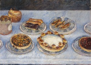 Gâteaux, 1881 - Gustave Caillebotte