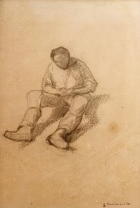 Étude pour les raboteurs de parquet - Gustave Caillebotte