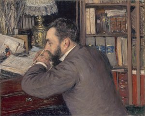 Henri Cordier 1849-1925, 1883 - Gustave Caillebotte