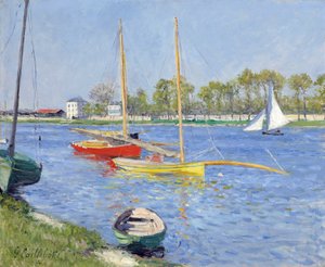 La Seine à Argenteuil - Gustave Caillebotte