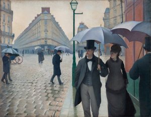 Rue de Paris ; jour de pluie - Gustave Caillebotte