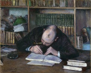 Portrait de Emile Jean Fontaine, libraire - Gustave Caillebotte