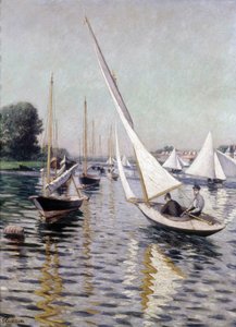 Régates à Argenteuil, 1893 - Gustave Caillebotte