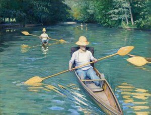 Barques - Gustave Caillebotte