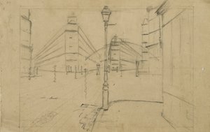 Étude pour Rue de Paris, Temps de Pluie, 1877 - Gustave Caillebotte