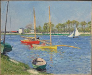 La Seine à Argenteuil, 1882 - Gustave Caillebotte