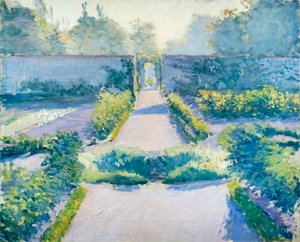 Le jardin potager, Yerres, vers 1875-1877 - Gustave Caillebotte