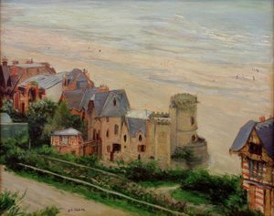 Trouville, la plage et les villas - Gustave Caillebotte