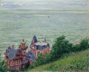 Villas à Trouville - Gustave Caillebotte