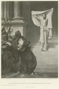 Saint Sébastien apparaissant à l