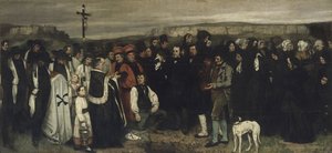 Un enterrement à Ornans, 1849-1850 - Gustave Courbet