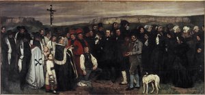 Un enterrement à Ornans - Gustave Courbet
