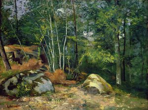 Coin de forêt - Gustave Courbet