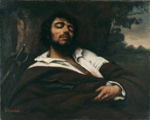 Le blessé - Gustave Courbet