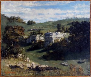 French : Paysage du Jura
French : Paysage du Jura - Gustave Courbet