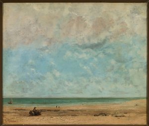 Paysage côtier - Gustave Courbet