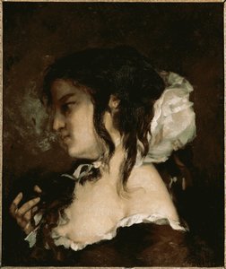 La réflexion - Gustave Courbet