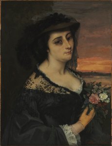 Mme L... Laure Borreau, 1863 - Gustave Courbet