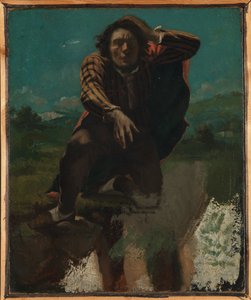 Au bord du précipice - Gustave Courbet