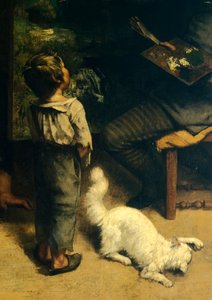 Atelier du peintre - Gustave Courbet