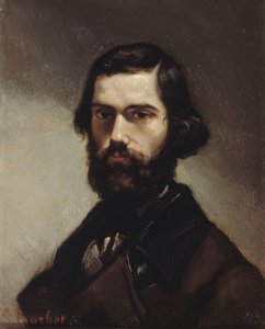 Portrait de Jules Vallès 1832-1885, 1861 - Gustave Courbet