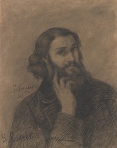 Autoportrait, vers 1866 - Gustave Courbet