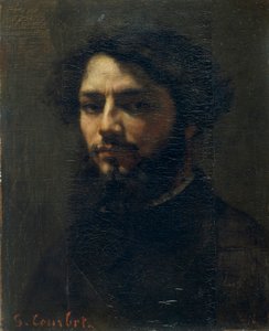 Autoportrait, vers 1850 - Gustave Courbet