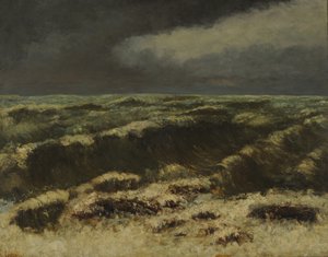 Mer orageuse - Gustave Courbet