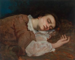 Étude pour Les Demoiselles des bords de la Seine Été, 1856 - Gustave Courbet
