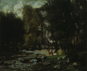 Le ruisseau des Puits-Noir, vers 1855
