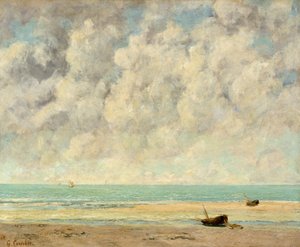 La mer calme - Gustave Courbet