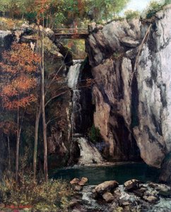 Le gouffre à Conches, 1864 - Gustave Courbet