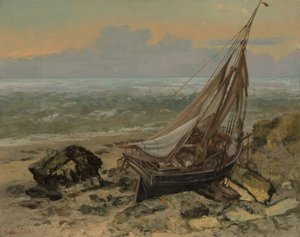 Le bateau de pêche, 1865 - Gustave Courbet