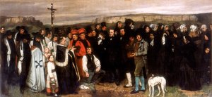 Un enterrement à Ornans, 1850 - Gustave Courbet