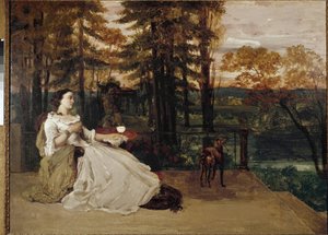 La Dame de Francfort - Gustave Courbet