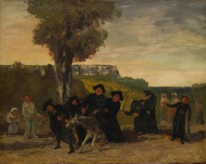 Le Retour de la réunion, 1863 - Gustave Courbet