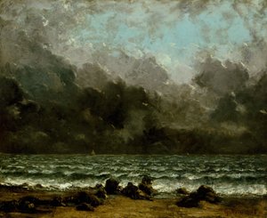 La Mer, c.1865 - Gustave Courbet