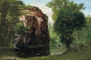 Le fleuve silencieux - Gustave Courbet