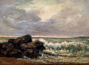 La Vague, vers 1870