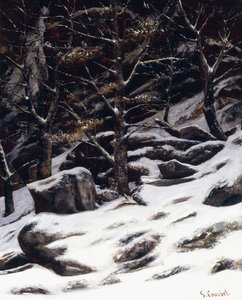 Hiver, c.1873 - Gustave Courbet