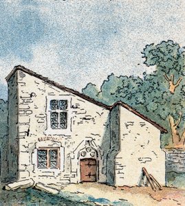 Vue de la maison natale de Jeanne d