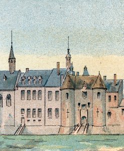 Vue du château de Plessis-les-Tours