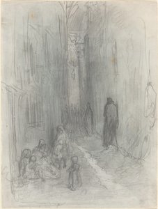 Une ruelle à Londres - Gustave Dore
