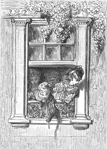Une scène de balcon, 1872